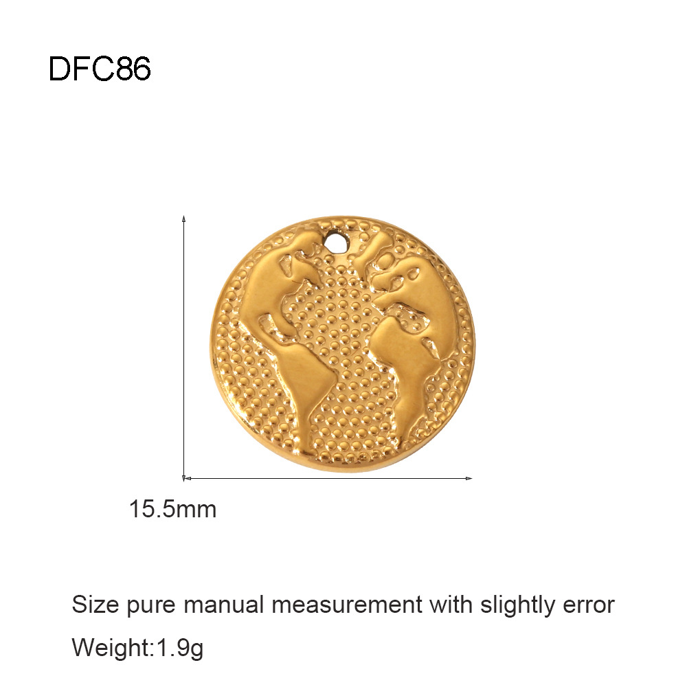 3g Weight 0.03µm-0.05µm Gold Plating Thickness PVD Coated Gold Plating Process Pendant Jewelry Making Type 15*12mm, 20mm, 24*14mm Jewelry Making Size 18K Real Gold Plated Plating Material 1 Piece Quantity 304 Stainless Steel Material Geometric, Palm, Eye Pattern Casual, Simple Style, Streetwear Style Plating, Inlay Craft 1 Piece 15*12mm 20mm 24*14mm 304 Stainless Steel Geometric Pendant 19