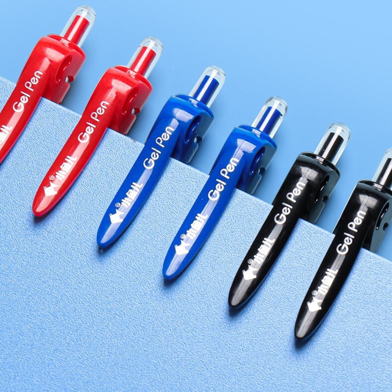 クラシック K35 プレスゲルペン 0.5 ミリメートル弾丸ヘッド学生試験オフィス文具速乾性署名ペン水性ペン|undefined