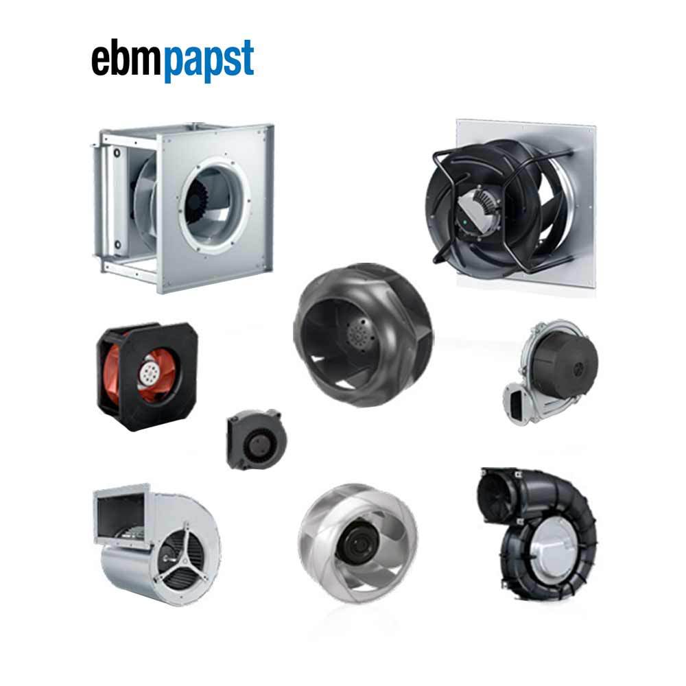 EBM官方授权 DV6424 全新混流风机 DC 24V 172*150*51MM 原装正品