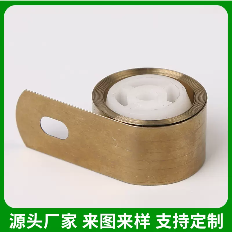 支持定制301不锈钢发条涡卷弹簧供应 电源收线发条弹簧家用电器