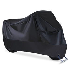 Cross-Border 210D Oxford Cloth/190T Polyester Taffeta Motorcycle Cover Waterproof Full Vehicle Cover