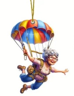 Nuevo globo aerostático mochila acrílica colgante espejo retrovisor de coche transfronterizo colgante plano regalo de vacaciones image 6