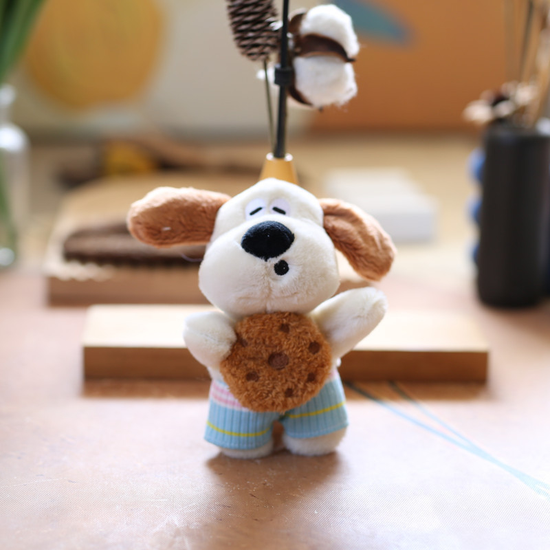 インターネット有名人かわいい子犬ペンダントぬいぐるみ人形子犬スクールバッグペンダントキーホルダー人形人形|undefined