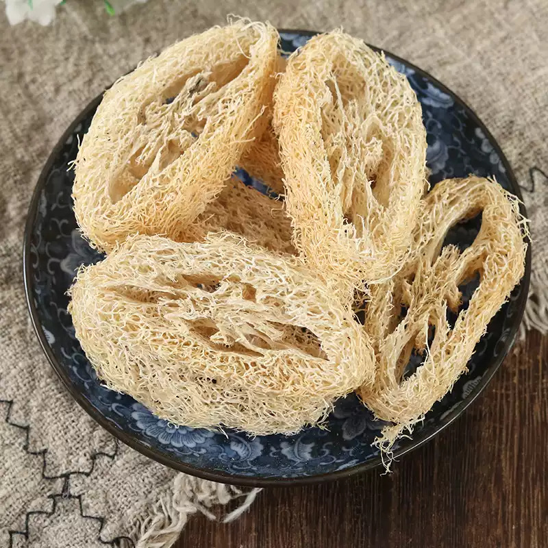 Loofah Sponge 丝瓜络 Si Gua Luo Dried Loofah Fiber 500g Natural Sun Dried Herbal Material quality and texture