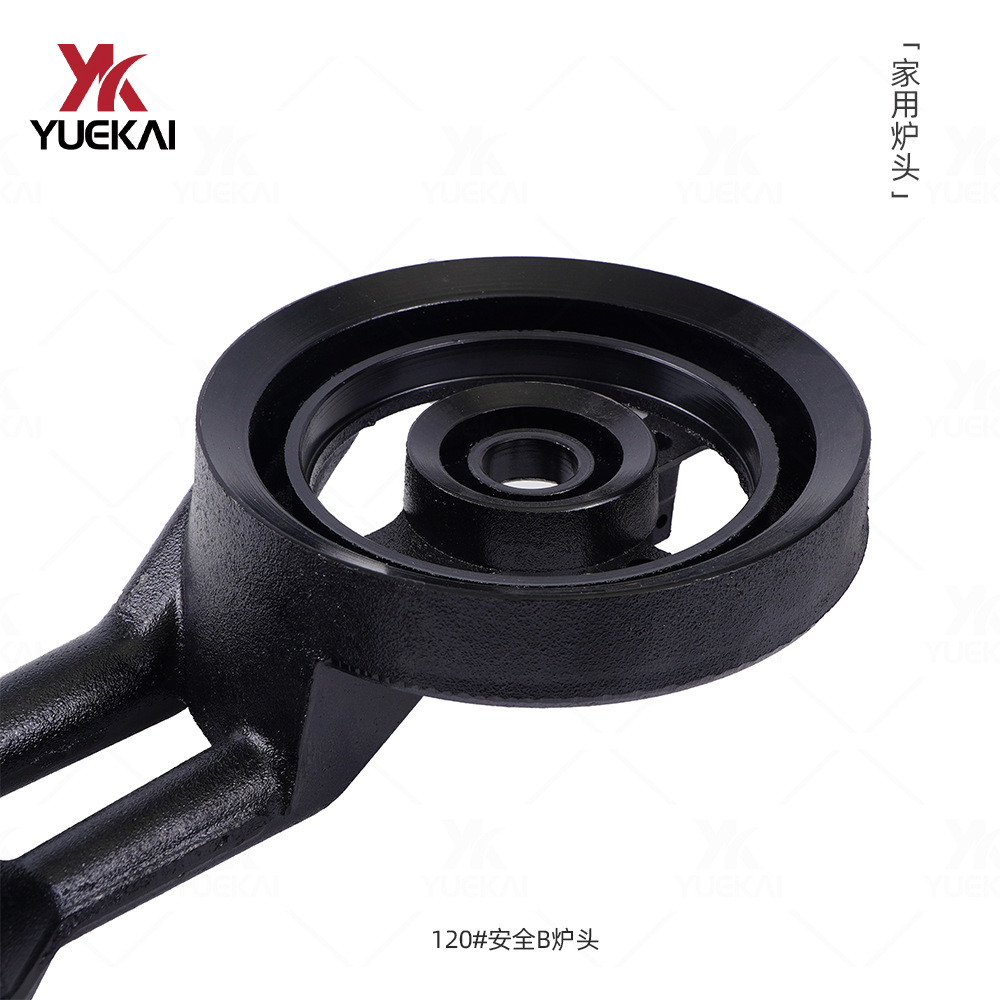 Yuekai120#B horno de escritorio hierro fundido integrado electroforesis tratamiento de superficie accesorios de cocina horno de gas image 3