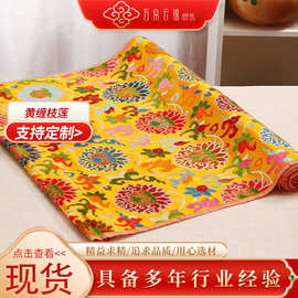 厂家云锦桑蚕丝提花刺绣现货服装面料织锦锻旗袍唐装汉服布料