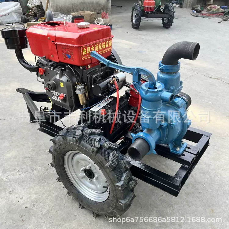 10寸12寸大流量四缸抽水泵 工程倒水混流泵 农田灌溉高压泵柴油