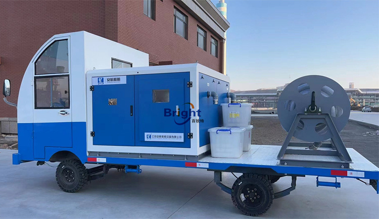 移动式船用生活污水智能接收装置 船舶油污水接收柜 4G 船E行