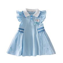 �B��ȹŮͯ�ļ���ѩ�澉��ɯ����ȹ��СŮ��������乫��ƴ��ȹ��