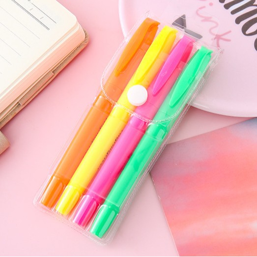 Clásico 9500 resaltador, marcador para estudiantes, macaron, cuenta de mano, juego de resaltador transfronterizo, regalo de premio al por mayor