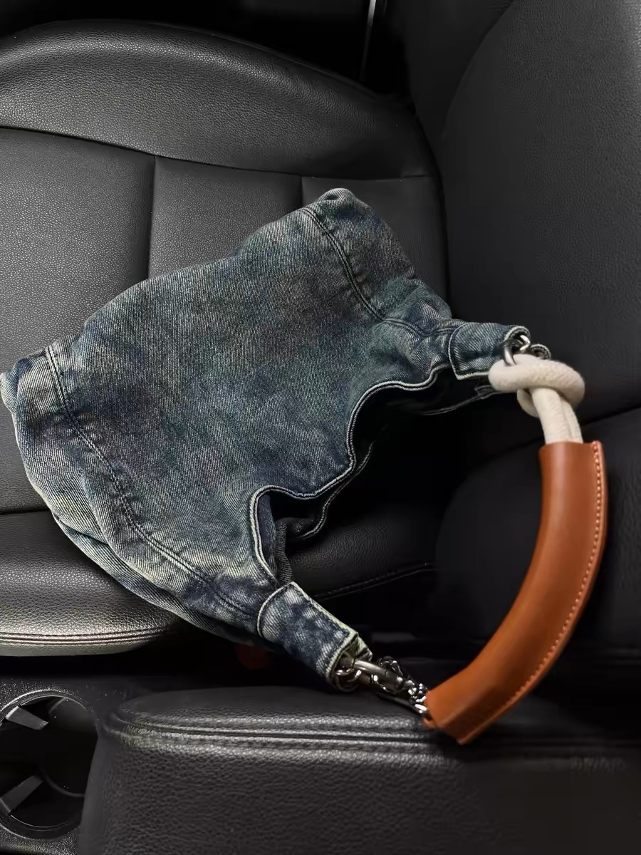 Luxusná džínsová kabelka pre ženy na jar/leto 2024, nová špeciálna taška do podpazušia na voľný čas, taška cez rameno Spicy Girl_voghion.com