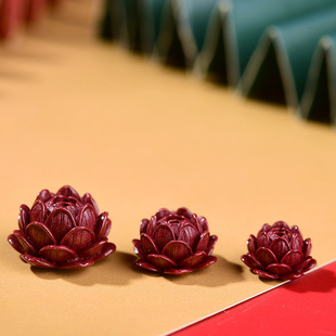 Purple gold sand cinnabar lotus purple gold sand lotus accessories semi-finished DIY accessories accessories wholesale low content