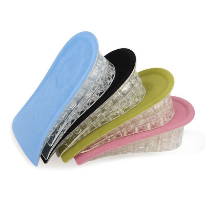 增高鞋垫 可拆式组合三层内增高鞋垫 隐形增高鞋垫批发