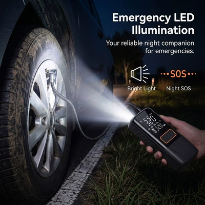 Hava nasosu Tire Inflator, Smart Digital