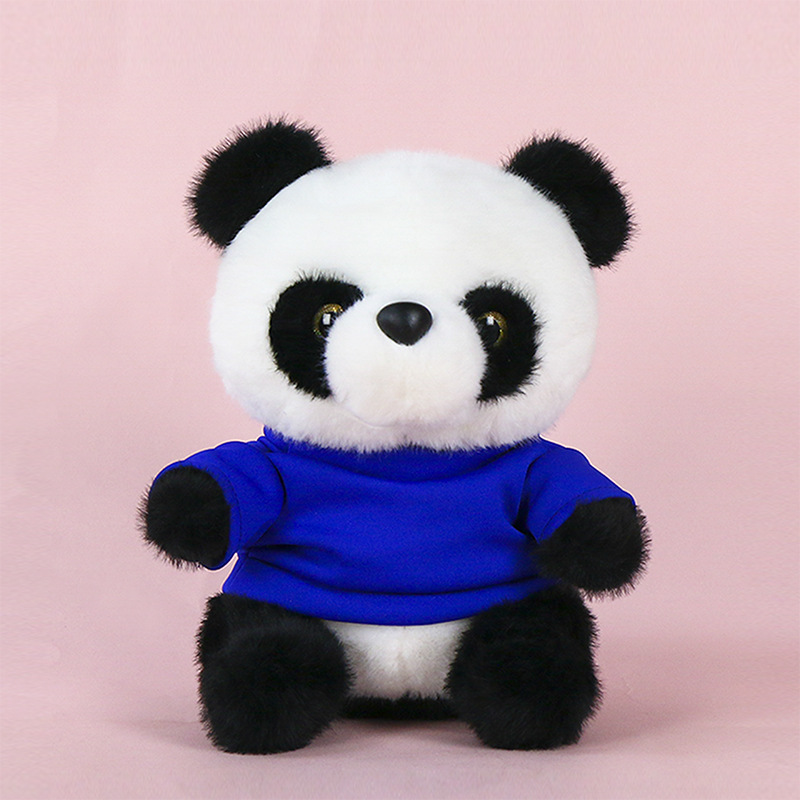25cm Huanhuan dark blue T-shirt