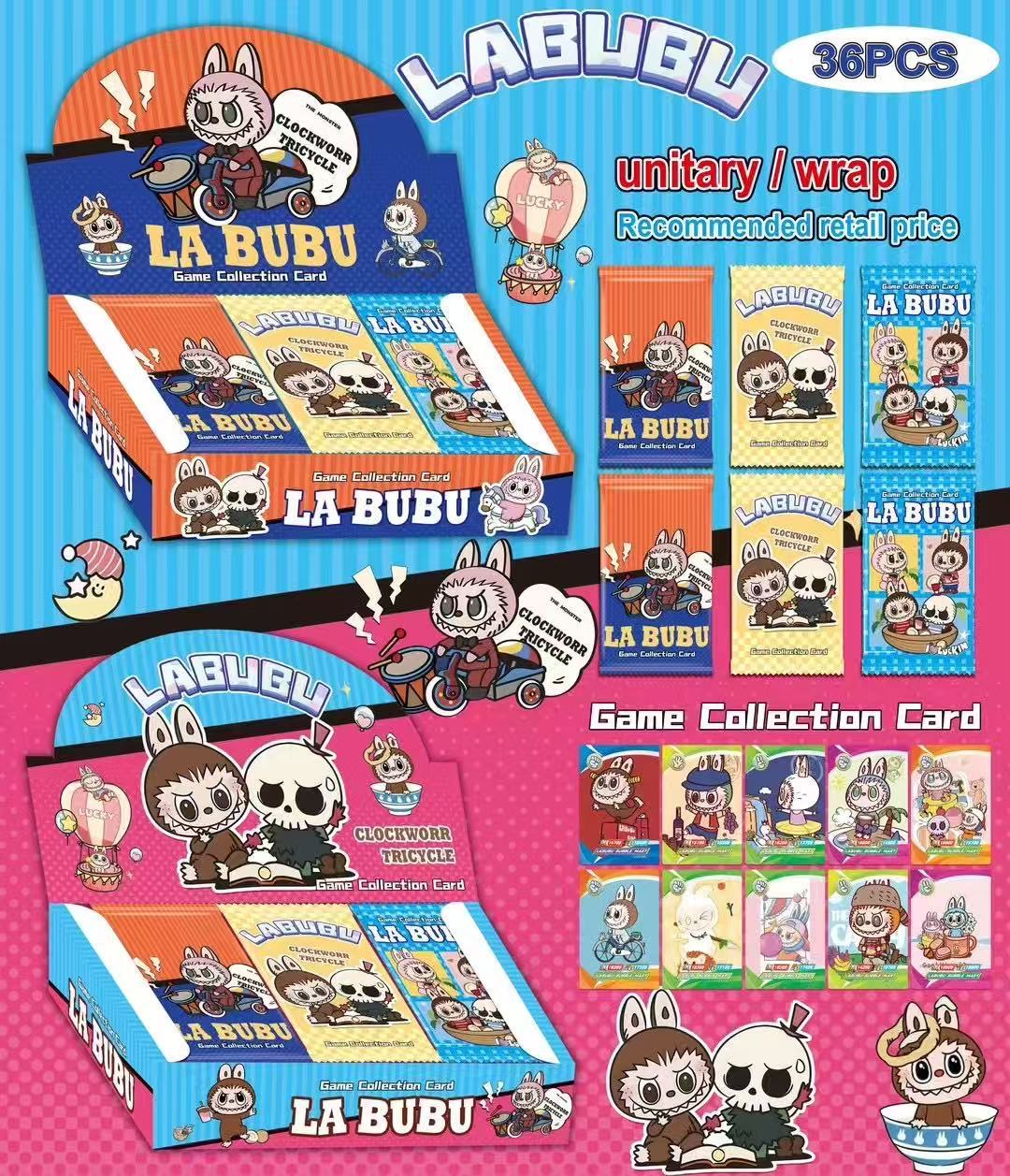 Bubu(팩당 5매) 전체 상자를 구매하고 36의 배수로 촬영하세요.