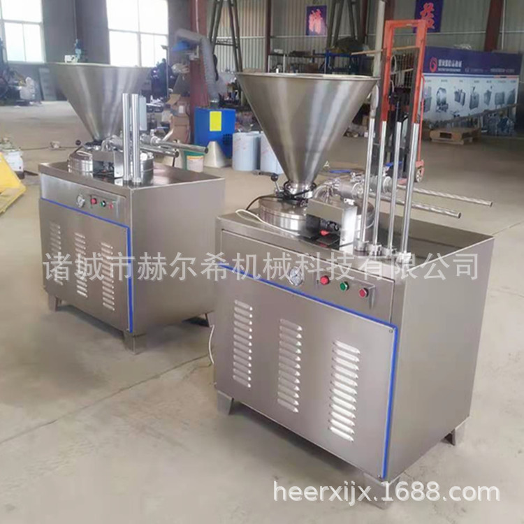 液压灌肠机 全自动商用不锈钢香肠腊肠红肠火腿肠大小液压灌肠机