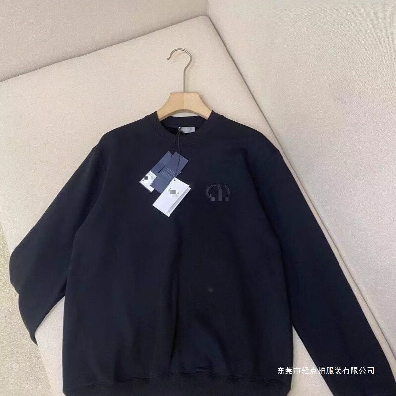New Model 2024 Autumn and Winter New Embroidered Casual Round Neck Long-Sleeved Pullover Round Neck Sweatshirt for Men and Women New Model 2024 Autumn and Winter New Embroidered Casual Round Neck Long-Sleeved Pullover Round Neck Sweatshirt for Men and Women