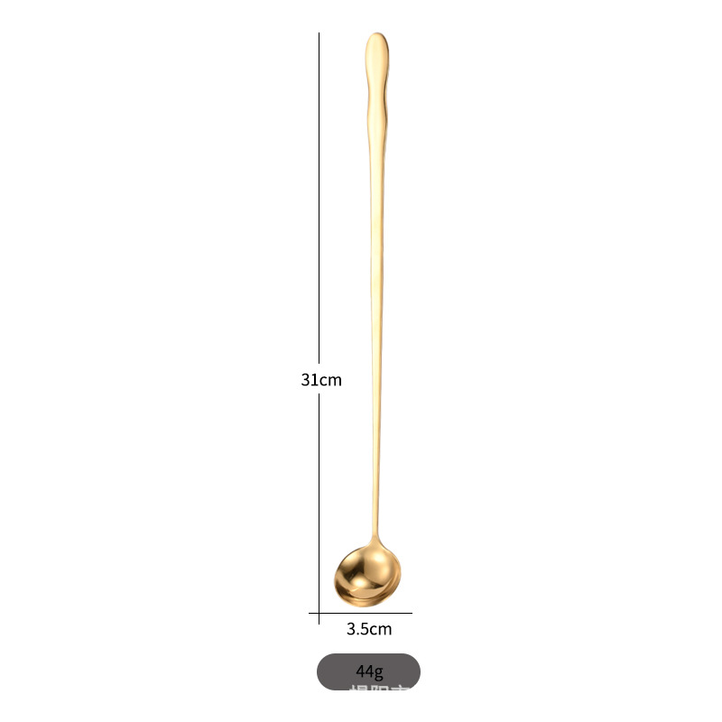 32cm 황금 오일 스푼