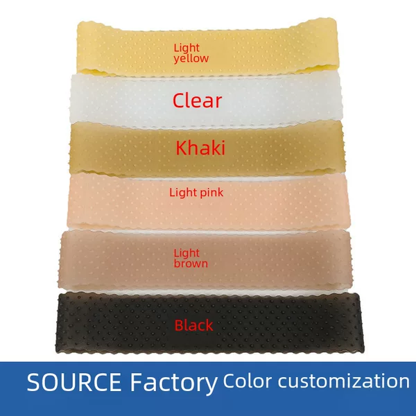 Cross-border Explosive Silicone Hair Band Sports Hair Ring Anti-slip Anti-shedding Elastic Wig with Silicone Running Anti-sweat Belt