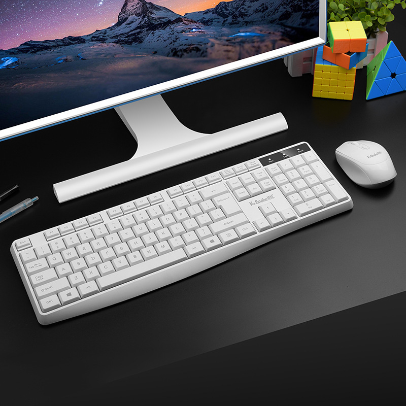 マムシwk800ワイヤレス2.4gキーボードマウスセットデスクトップpcノートブックビジネスオフィス家庭用セット|undefined