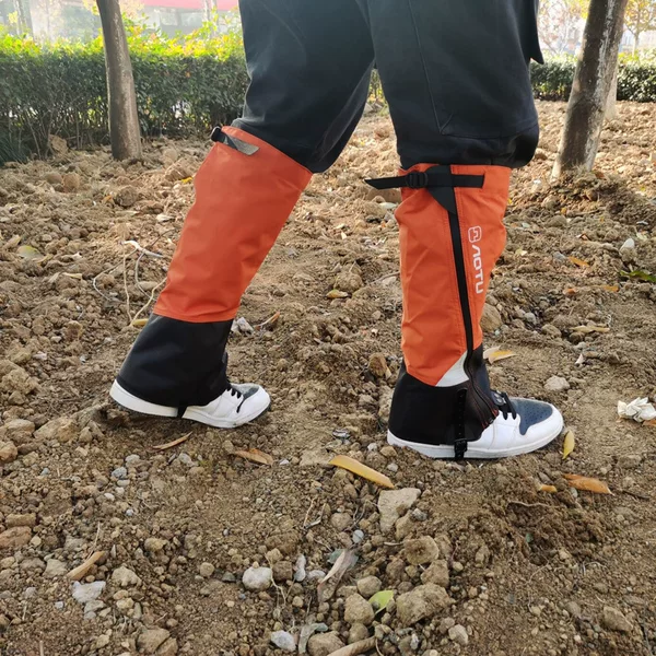 Winter Snow Cover Outdoor Mountaineering Waterproof Snowproof Shoe Cover Sandproof Kidsren's Foot Cover Women's Leg Guard Men's Desert Equipment Hiking