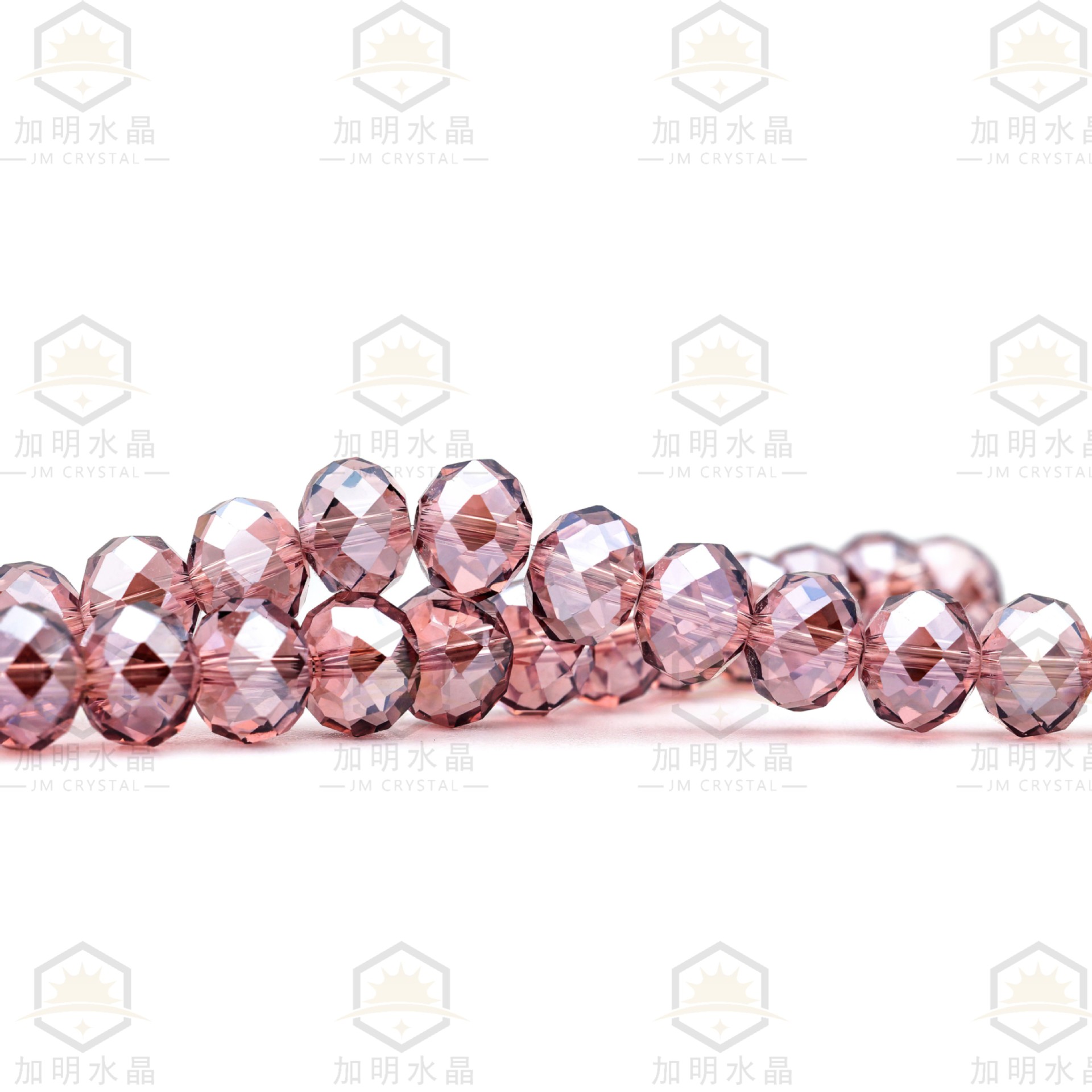 2 / 3 / 4 / 6 / 8 / 10MM imitación de Swarovski K9 buca austriaca ábaco de perforación de cristal de cristal image 15