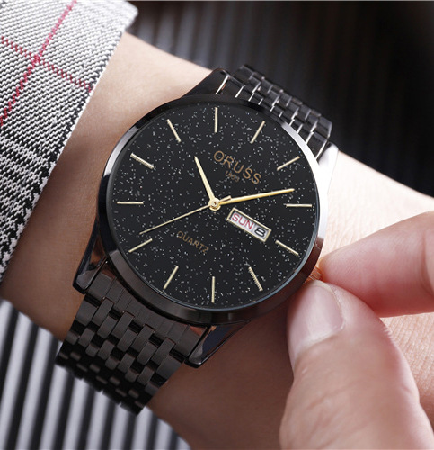 TikTok populäre einfache und elegante Herrenuhr modisch wasserdicht original direkte Lieferung Stahlband Uhr