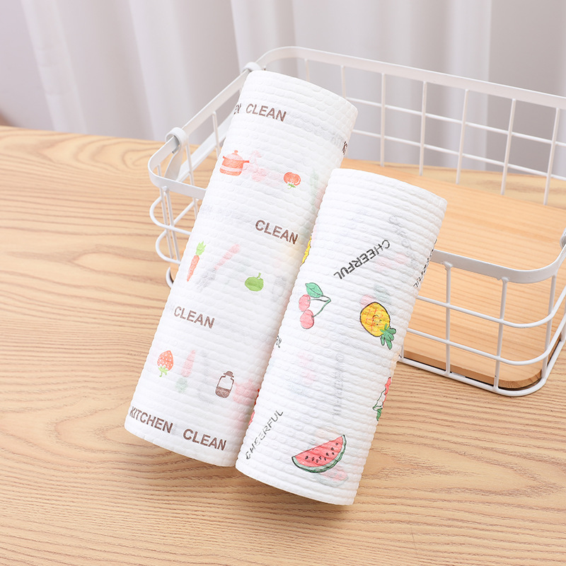 2022日常用品懒人抹布厨房用纸可水洗吸油吸水纸巾洗碗布干湿两用详情15