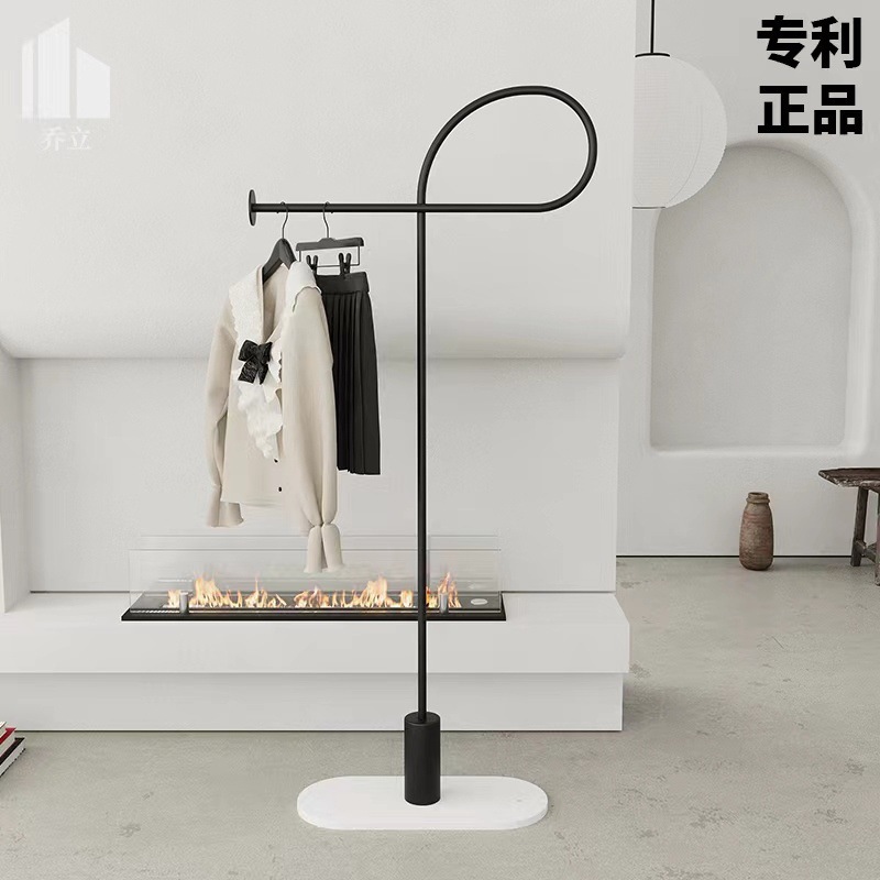 Minimalist Room Coat Rack Living Room Bedroom Floor-Standing Clothes Rack Creative Clothes Rack Home Base