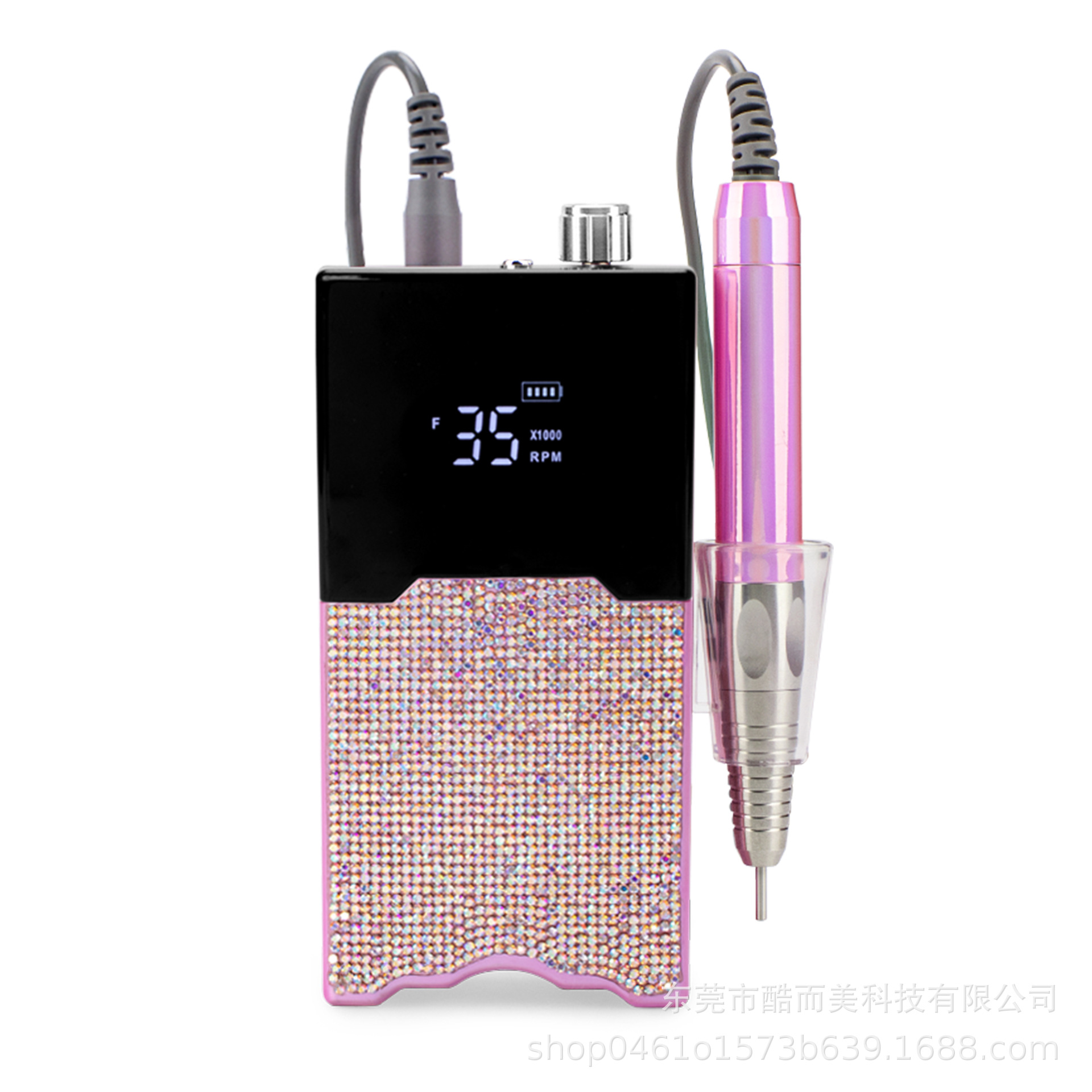 Pequeño Libro Rojo recomienda máquina de pulido de uñas sin escobillas con taladro portátil frente peeling pulido removedor de esmalte de uñas removedor de uñas