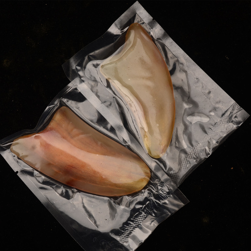 羊の角の三角片の牛の角のスクレーパーの羊の角の片の9-10cmの羊の角のスクレーパーの牛の角の櫛|undefined