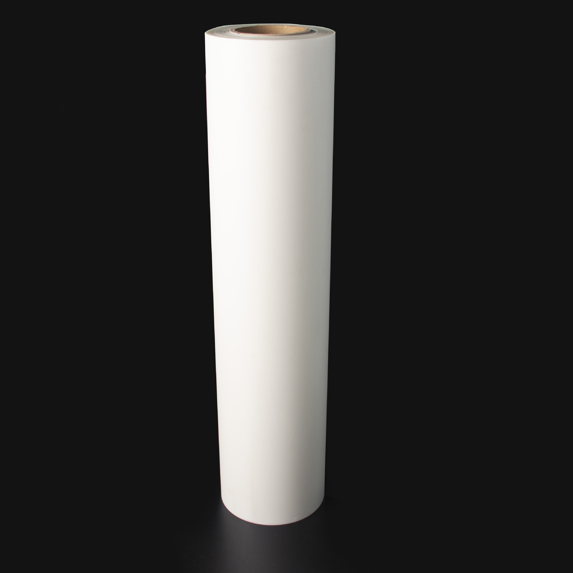 厂家双面哑光数码柯式dtf白墨烫画打印膜pet热转印膜60*100卷秒撕