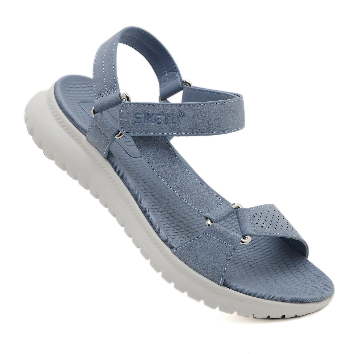 H1109-A42024 Wiosna/Lato Nowe, uniwersalne, sportowe sandały plażowe na grubej podeszwie dla kobiet_voghion.com