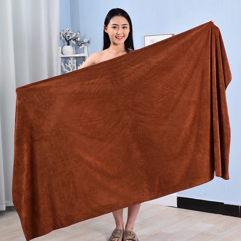 Bath Towel for Beauty Salon, Bed Sheet for Bathing and Moxibustion, Household Wrap Towel, Fine Fiber, Absorbent, Soft, Large Towel Bath Towel for Beauty Salon, Bed Sheet for Bathing and Moxibustion, Household Wrap Towel, Fine Fiber, Absorbent, Soft, Large Towel