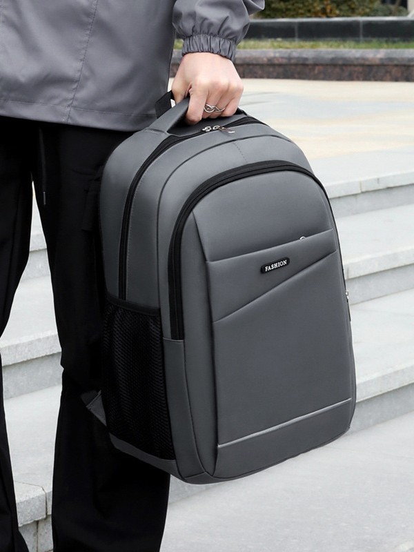 Mochila al por mayor, moda transfronteriza, viajes de alta capacidad, mochila de computadora para estudiantes de secundaria y secundaria