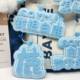 White Deer non-woven peripheral love beans should aid bag pendant White Deer star pendant text bag key chain pendant