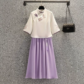 唐装套装;汉服禅茶服;旗袍
