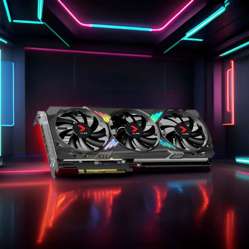 (PNY) RTX4070 Super 12GB GAMING VERTO Контроллер разгон