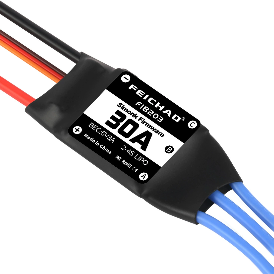 Compatible brushless electronic airplane with accessories with fixed wing, 30A