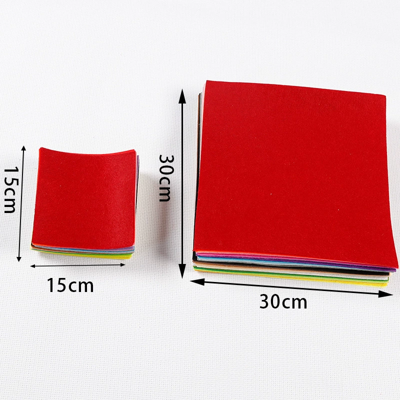 Set for kindergarten handmade, fleece cloth, wool felt non-woven cloth, 40 colors, DIY