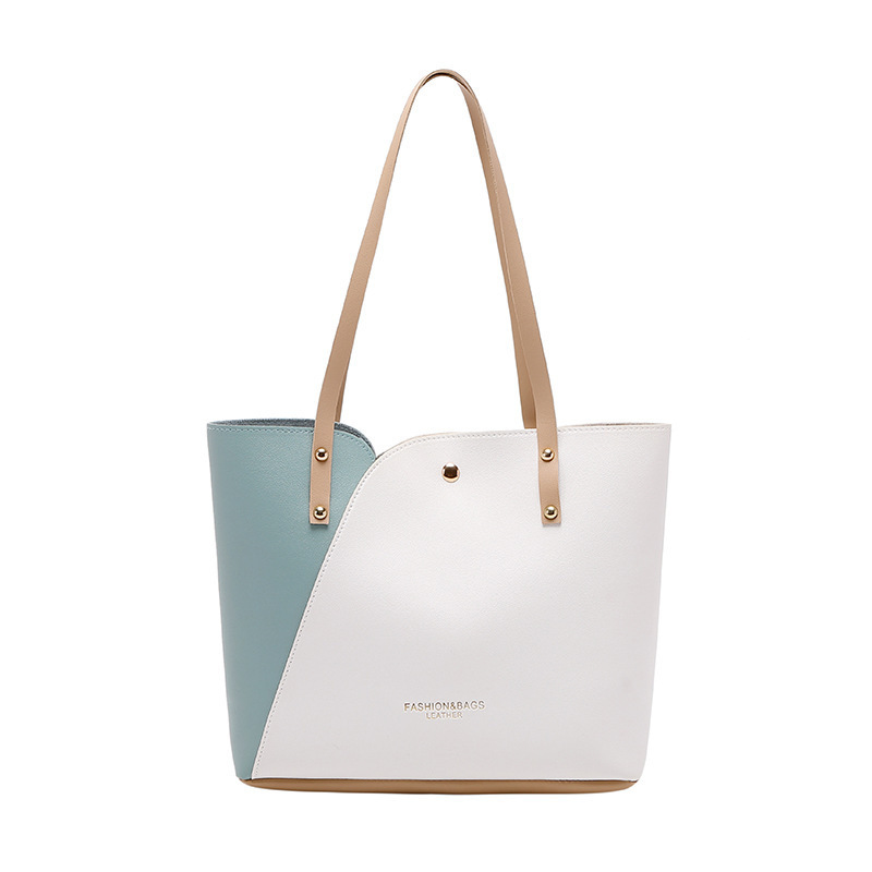 Bolsas de mujer al por mayor de comercio exterior 2023 nueva moda bolsas de hombro de moda personalidad bolsas de tote de color una bolsa transfronteriza