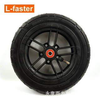 200x45 充气轮胎用尼龙轮毂适合 M8 M6 轴  8 英寸充气电动滑板车