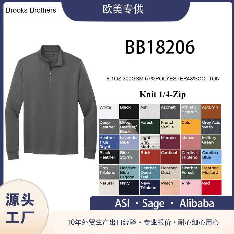 Amazon Cross-border Men's Sweater Half Zipper 1/4 Zipper Pullover Solid Color Blank Collar Sport Sweater Amazon Cross-border Men's Sweater Half Zipper 1/4 Zipper Pullover Solid Color Blank Collar Sport Sweater