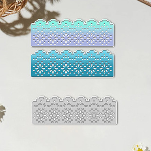 Cross-Border Supply of Metal Cutting Embossing Knife Molds for Handbook Decoration Lace Handmade Paper Art Embossing Carbon Steel Knife Molds Wholesale