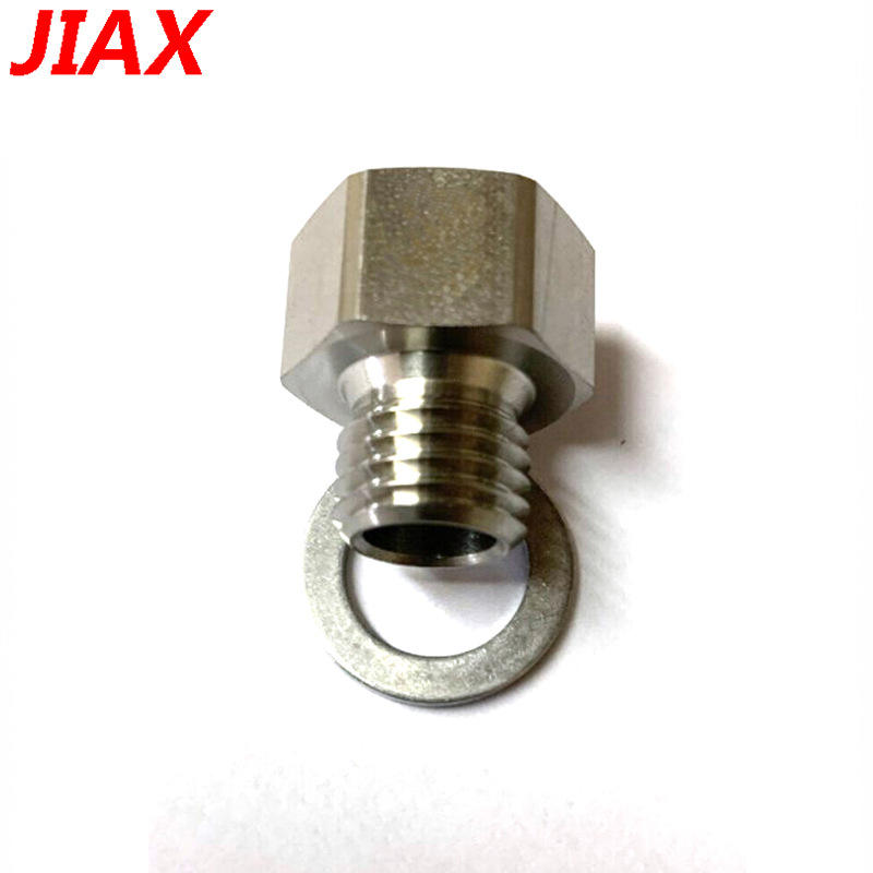 Coche para motor LS M12x1.5 rpm 1/8NPT adaptador de presión de aceite de aleación de aluminio