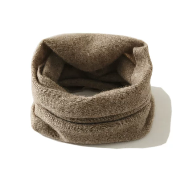 Cashmere Neck Warmer Unisex Autumn and Winter Warm Versatile Cashmere Pullover Knitted Warm Fake Collar Neck Protector