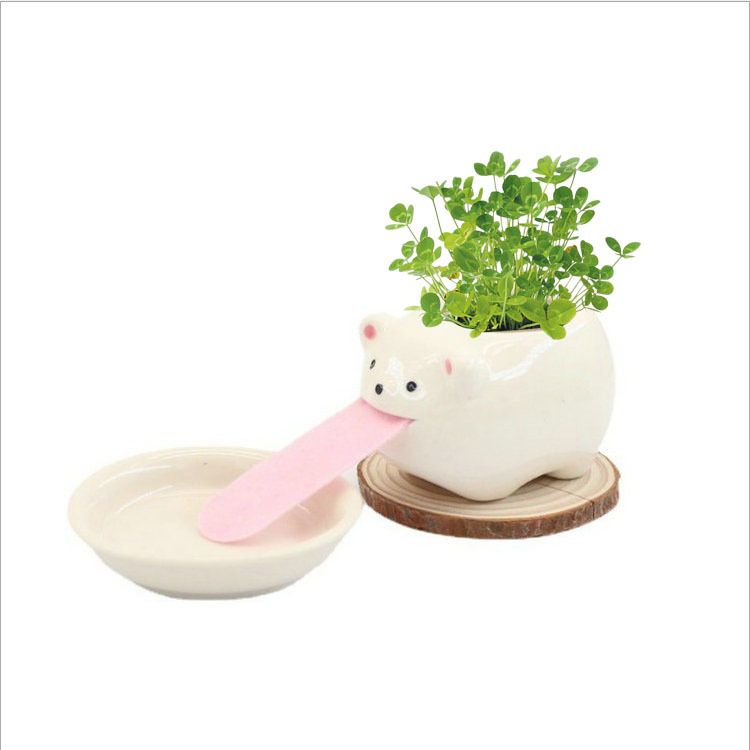 세라믹 트레이 - 북극곰