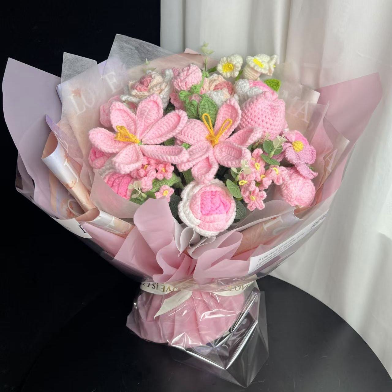 Extra large premium bouquet pink