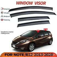 Подходит для Nissan Note, дефлектор ветрового стекла, козырек от солнца и дождя, NISSAN Note E12